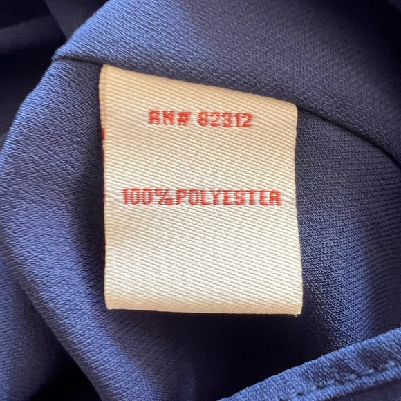 Aryeh blue sleeveless tunic top small - Picture 7 of 8